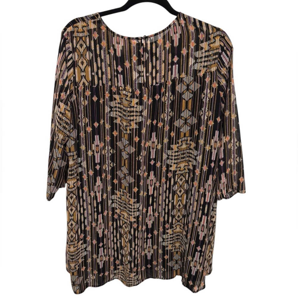 H&M geometric swing dress. EUC. - Picture 3 of 4